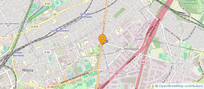 localisation de l'entreprise INDIVISION ANTONY RAGAVAN ET BEDOYA à ANTONY