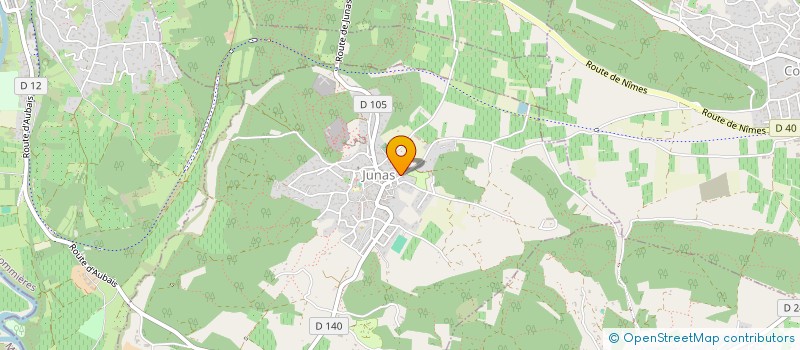 localisation de l'entreprise INDIVISION ANTOS  JUNAS