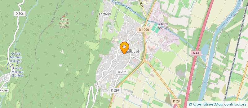 localisation de l'entreprise INDIVISION APP LE TOUVET  LE TOUVET