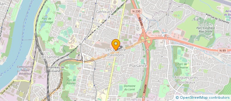 localisation de l'entreprise INDIVISION APPEYROUX LOUIS  LORMONT