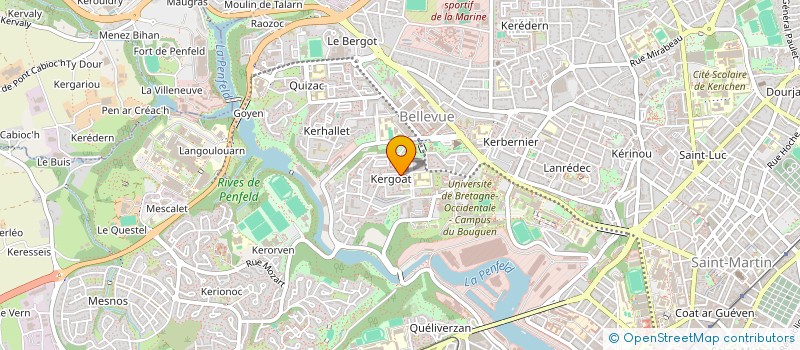 localisation de l'entreprise INDIVISION APPRIOU à BREST