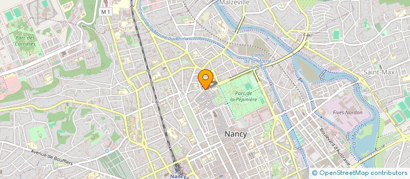 localisation de l'entreprise INDIVISION ARAB  NANCY