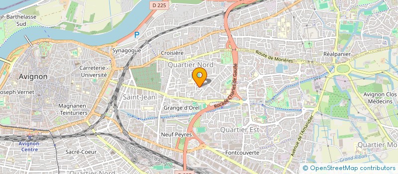 localisation de l'entreprise INDIVISION ARBONA MATHOU  AVIGNON