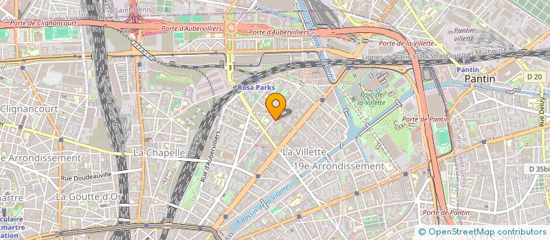 localisation de l'entreprise INDIVISION ARCHEREAU GG  PARIS