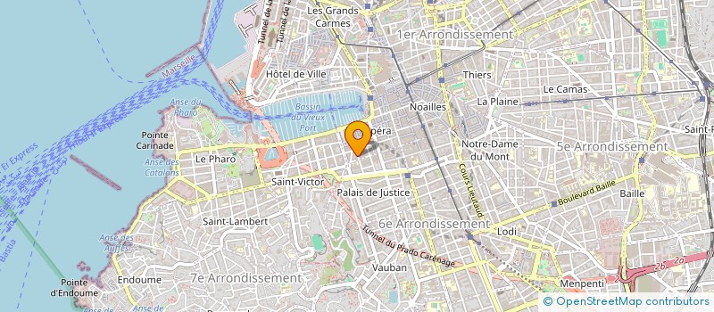localisation de l'entreprise INDIVISION ARCUCCI à MARSEILLE