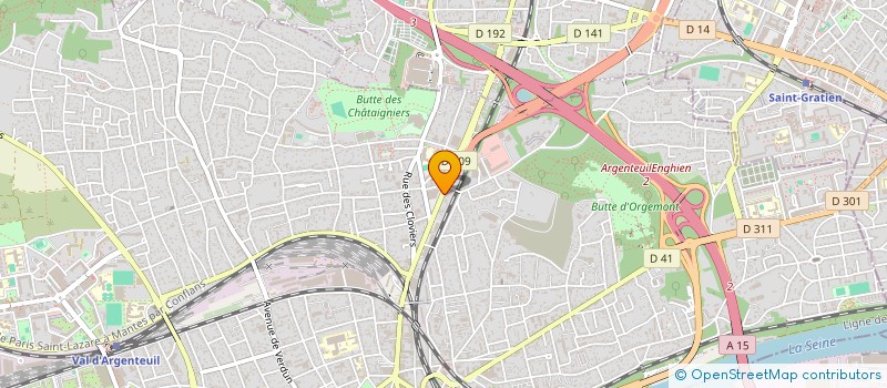 localisation de l'entreprise INDIVISION ARDUINI à ARGENTEUIL