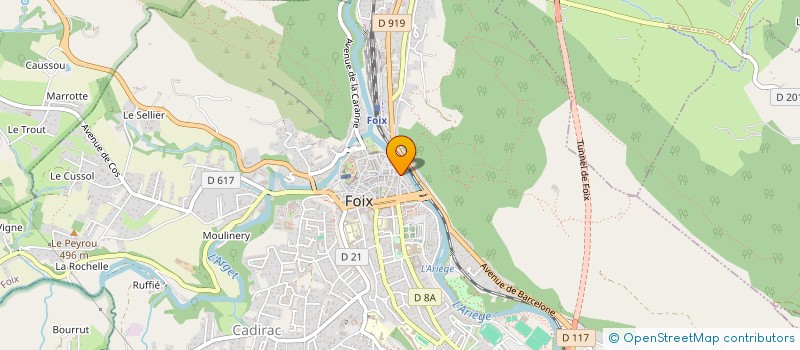 localisation de l'entreprise INDIVISION ARIEJOIE à FOIX