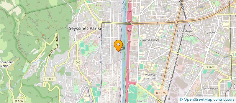 localisation de l'entreprise INDIVISION ARJONA - BUREAU  SEYSSINET-PARISET