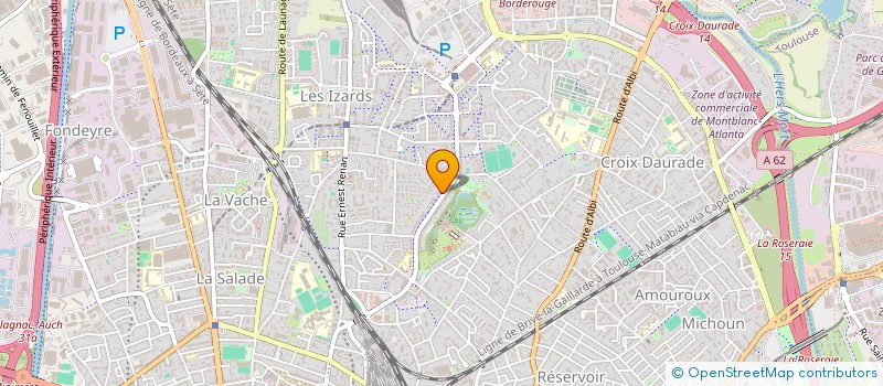 localisation de l'entreprise INDIVISION ARMANDONI-WENDLING  TOULOUSE