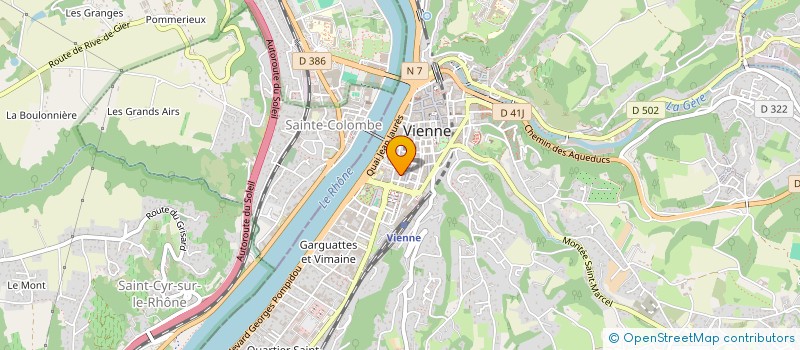 localisation de l'entreprise INDIVISION ARMANET  VIENNE