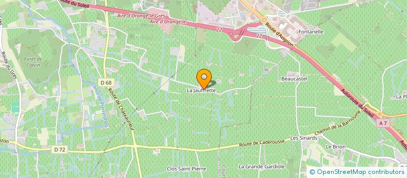 localisation de l'entreprise INDIVISION ARMENIER JACQUELINE  ORANGE