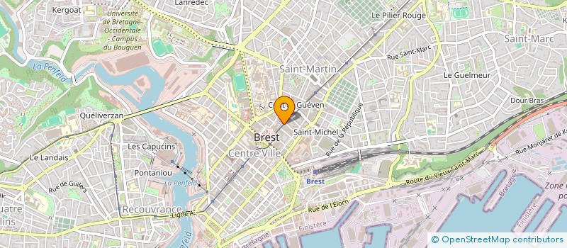 localisation de l'entreprise INDIVISION ARNAL  BREST