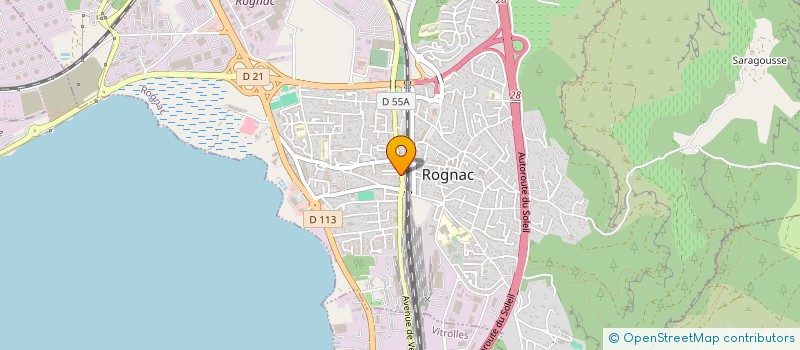 localisation de l'entreprise INDIVISION ARNAUD CLAUDE ET ARNAUD ALAIN  ROGNAC