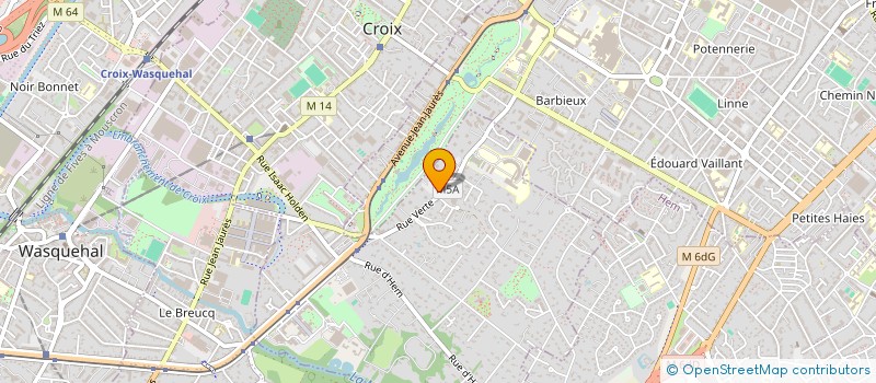 localisation de l'entreprise INDIVISION ARNAUD ET MARIE DUGARDIN  CROIX