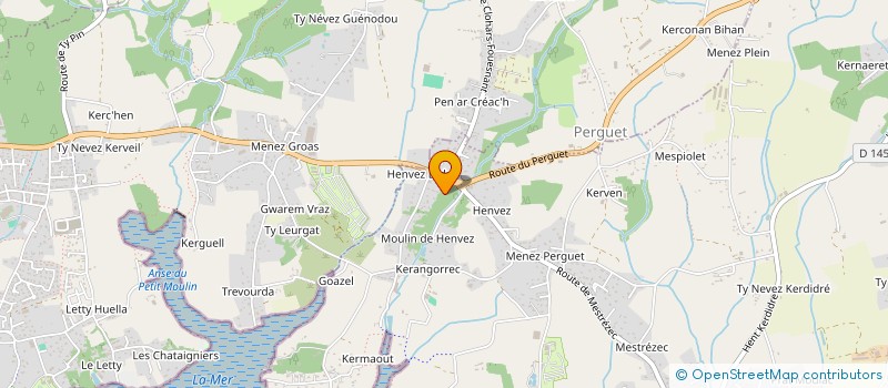 localisation de l'entreprise INDIVISION ARNAUD FRANCOIS ET DELMAS MELISSA à FOUESNANT