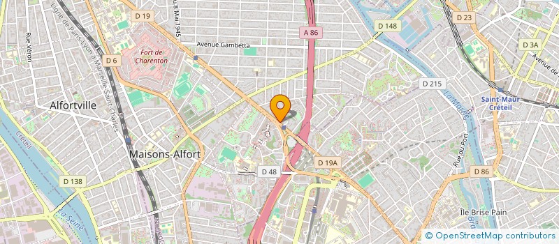 localisation de l'entreprise INDIVISION ARNOL  MAISONS-ALFORT