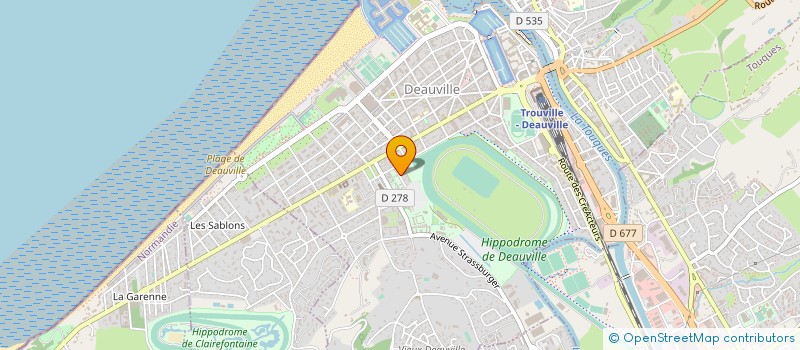 localisation de l'entreprise INDIVISION ARNOULD  DEAUVILLE