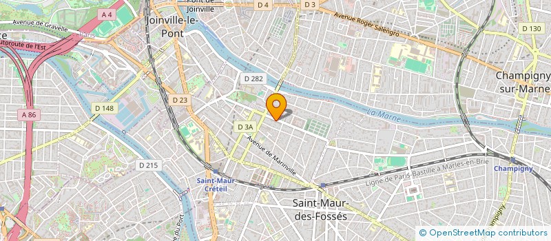 localisation de l'entreprise INDIVISION ARNOULD LAETITIA ET ARNOULD THIBAUT à SAINT-MAUR-DES-FOSSES