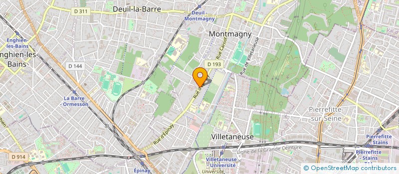 localisation de l'entreprise INDIVISION  ARNOULD YVONNE  ET BAC GHISLAINE  MONTMAGNY