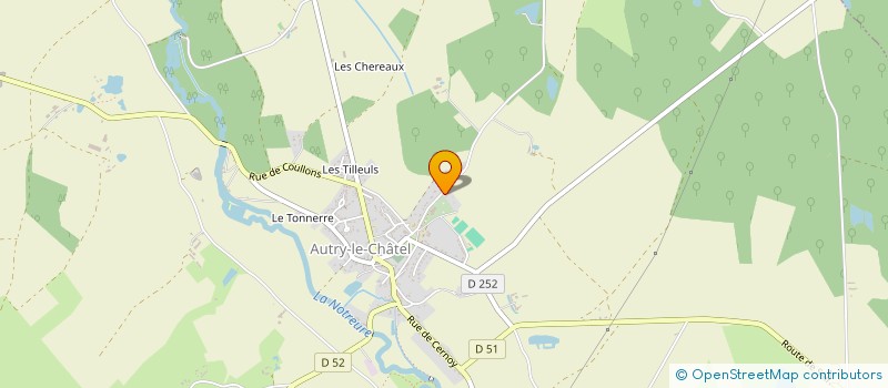 localisation de l'entreprise INDIVISION ARNOULT à AUTRY-LE-CHATEL