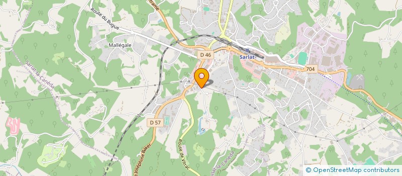 localisation de l'entreprise INDIVISION ARPALIANGE RAYMOND  SARLAT-LA-CANEDA