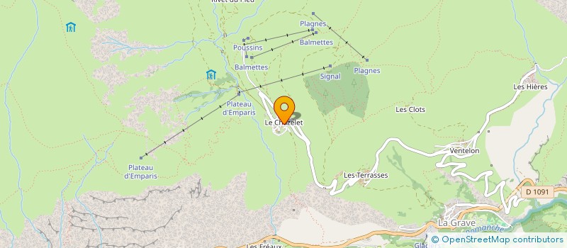 localisation de l'entreprise INDIVISION ARVIS GRANDJEAN  LA GRAVE