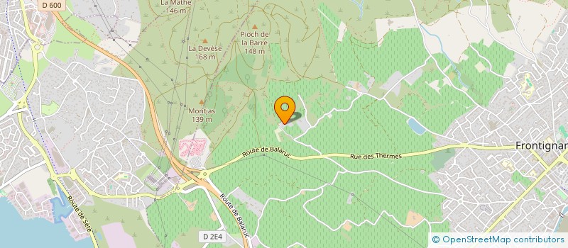 localisation de l'entreprise INDIVISION ASCENCIO GERARD ET JOSEPH  FRONTIGNAN