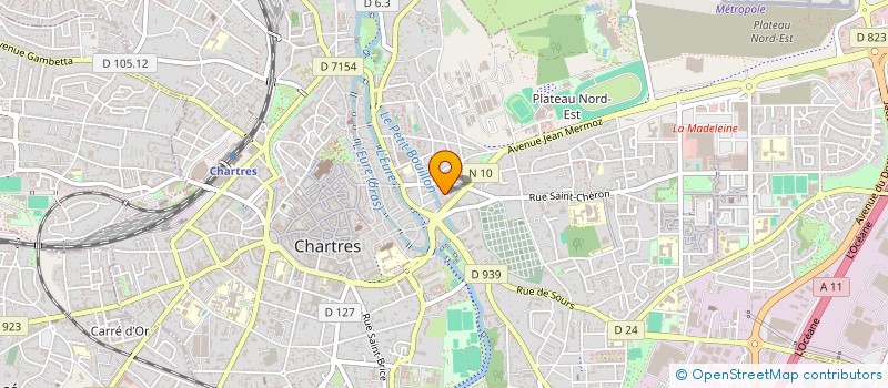 localisation de l'entreprise INDIVISION ASENCI BRIAND  CHARTRES