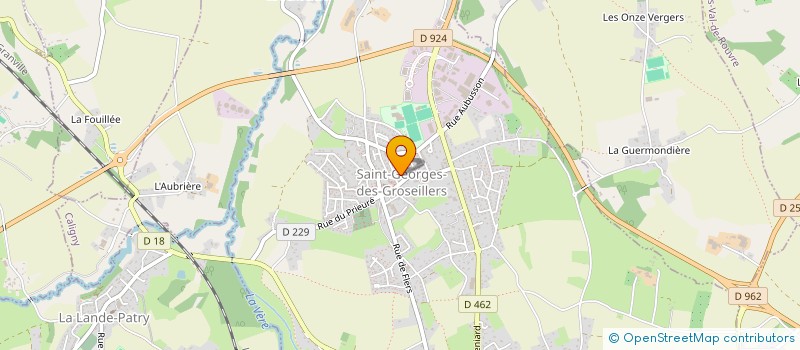localisation de l'entreprise INDIVISION ASRA JAMAA à SAINT-GEORGES-DES-GROSEILLERS