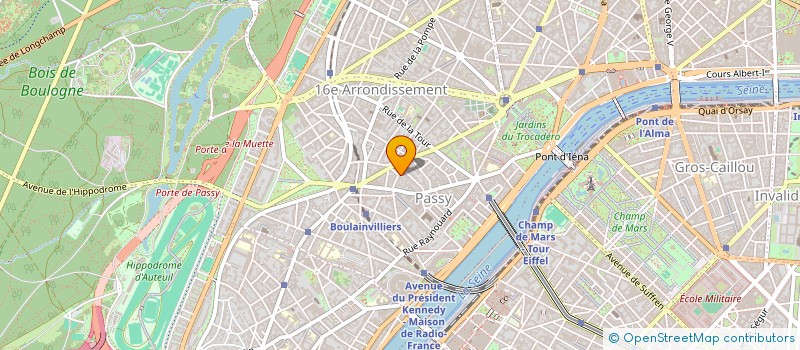 localisation de l'entreprise INDIVISION ASSAD BAO ET JOSEPH  PARIS