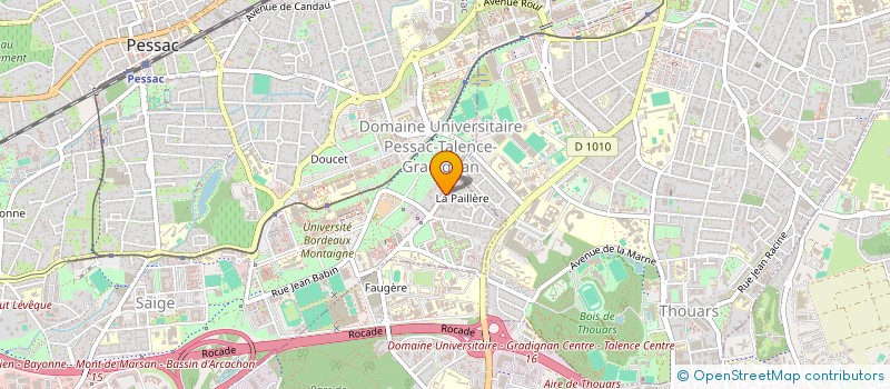 localisation de l'entreprise INDIVISION ASSAF BAROUD à PESSAC