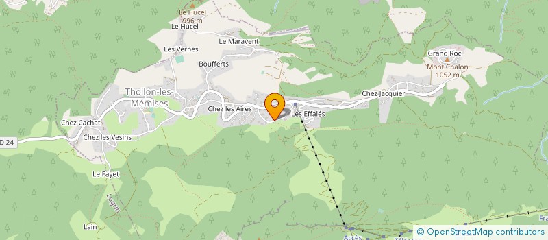 localisation de l'entreprise INDIVISION ASSELIN-BARBERON  THOLLON-LES-MEMISES