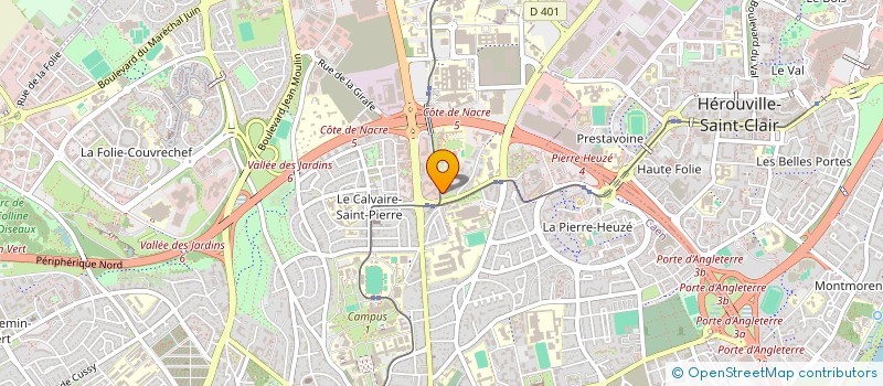 localisation de l'entreprise INDIVISION ASSELOT-LEMARE à CAEN