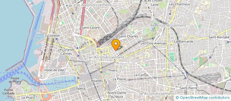 localisation de l'entreprise INDIVISION ATKINSON MCKIMMIE à MARSEILLE