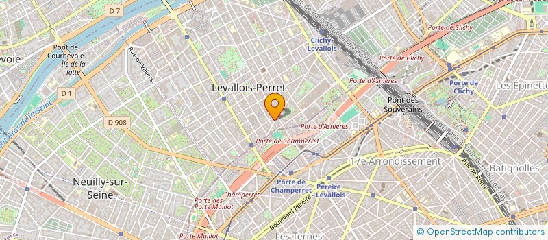 localisation de l'entreprise INDIVISION ATTIAS à LEVALLOIS-PERRET