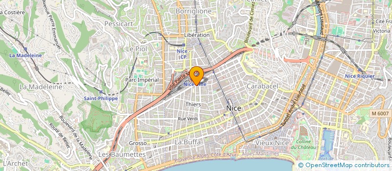 localisation de l'entreprise INDIVISION AUBERAJ  NICE