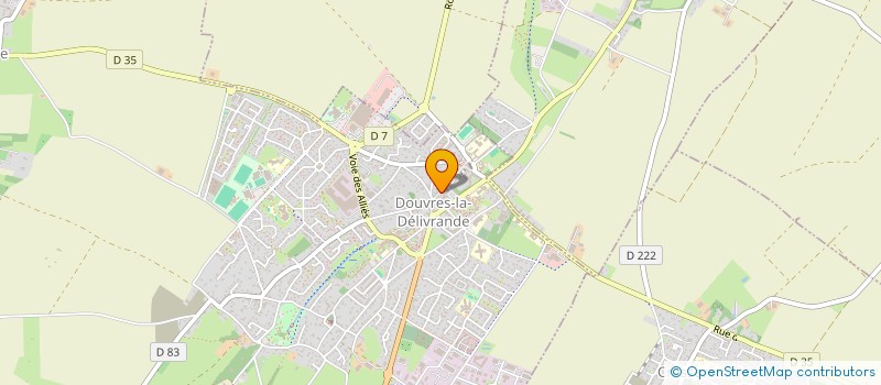 localisation de l'entreprise INDIVISION AUBERT / MARTIRADONNA  DOUVRES-LA-DELIVRANDE