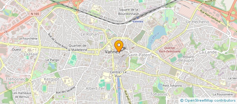 localisation de l'entreprise INDIVISION AUBERT YVES OU FREDERIC à VANNES