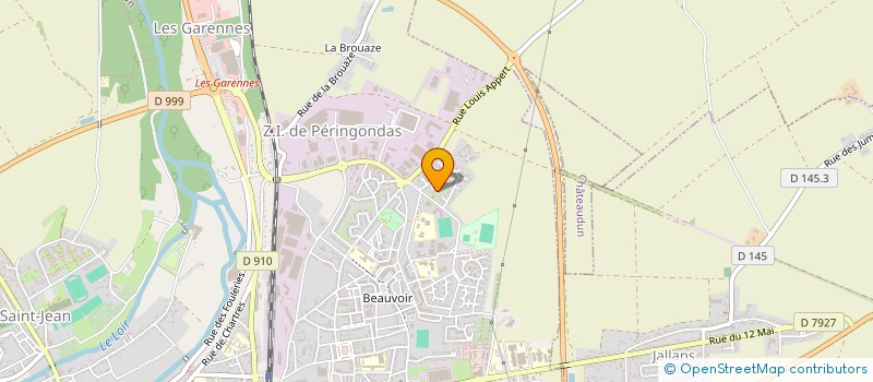 localisation de l'entreprise INDIVISION AUBRY à CHATEAUDUN