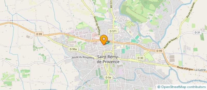localisation de l'entreprise INDIVISION AUDE ET ROMAIN JEANETTI à SAINT-REMY-DE-PROVENCE