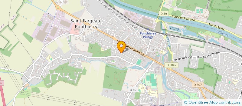localisation de l'entreprise INDIVISION AUDIGIER PASCAL ET SVETLANA à SAINT-FARGEAU-PONTHIERRY