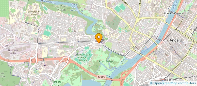 localisation de l'entreprise INDIVISION AUDOLY-ROSIER à ANGERS