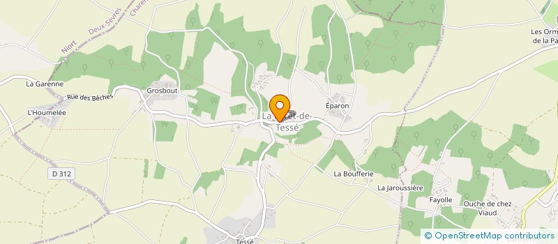 localisation de l'entreprise INDIVISION AUDOUIN BERNARD ET ELIANE à PAIZAY-NAUDOUIN-EMBOURIE
