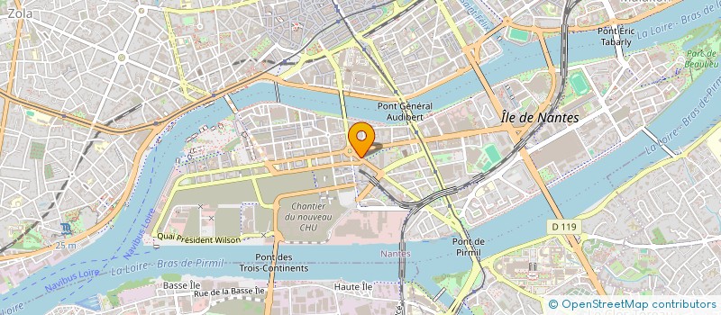 localisation de l'entreprise INDIVISION AUDRAIN à NANTES