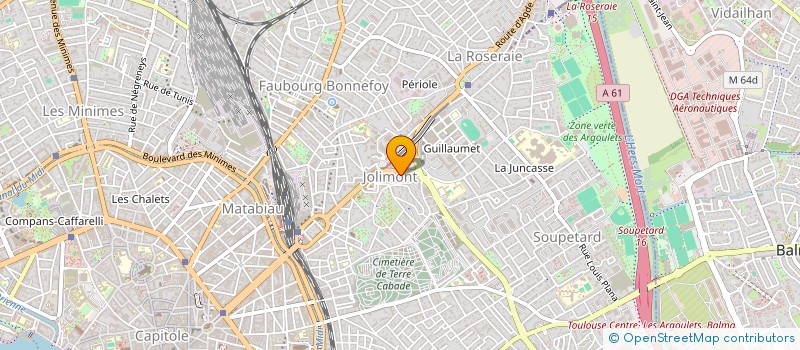 localisation de l'entreprise INDIVISION AUDREY ET CYRIL LAURENT à TOULOUSE