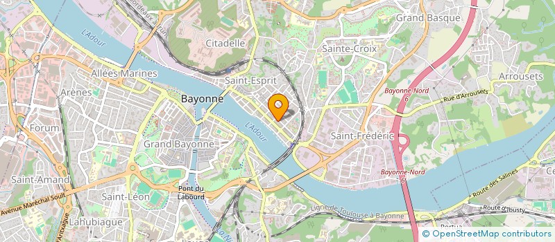 localisation de l'entreprise INDIVISION AUGE-MASSONDO à BAYONNE