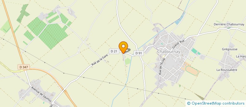 localisation de l'entreprise INDIVISION AUGER  SAINT-MARTIN-LA-PALLU