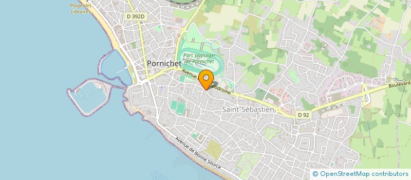 localisation de l'entreprise INDIVISION AUGER ARIBART à PORNICHET