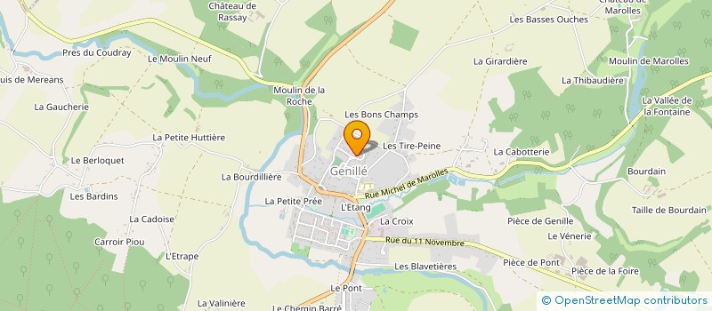 localisation de l'entreprise INDIVISION AUGER*PIERRE à ORBIGNY