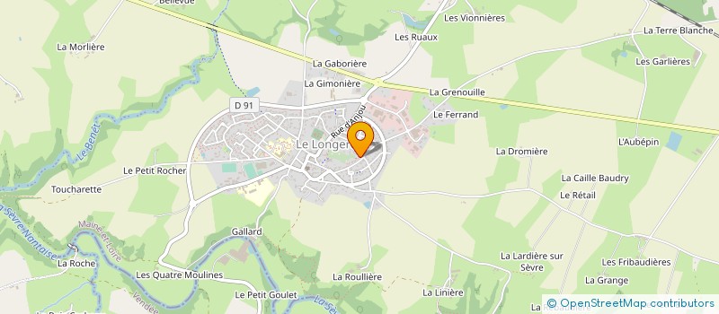 localisation de l'entreprise INDIVISION AUGEREAU X ET M T à SEVREMOINE